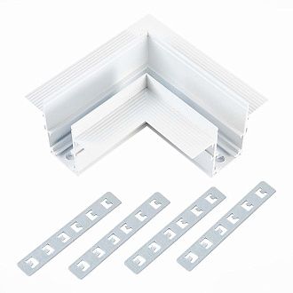 Коннектор 10*10*4,7 см, ST-Luce Track White magnet in ГКЛ 12мм ST1007.529.12, белый