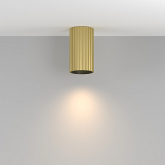 Накладной светильник 6 см, Maytoni Calipso C106CL-01-GU10-BS, латунь