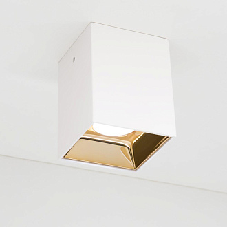 Светильник 8*8 см, 12W LED, 3500K, Citilux Старк CL7440203, белый-медь