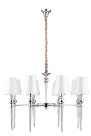 Люстра 840*550-1200, 8*E14, 40W NewRgy Модерн 8661/8CR CHROME, Хром