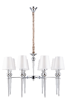 Люстра 840*550-1200, 8*E14, 40W NewRgy Модерн 8661/8CR CHROME, Хром