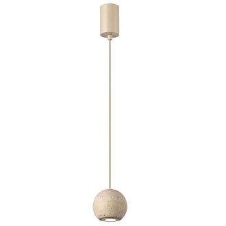 Подвесной светильник 7 см, 5W, 3000K, Odeon Light Hightech Dex 6625/5L, камень