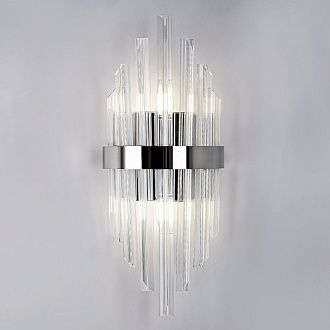 Бра 22*13*52 см, Е14 2x40W, Хром MODELUX ML.505.02 CR