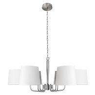 Подвесная люстра 90 см, Loft IT Hilton 10527/6 Nickel, никель