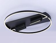 Светильник 80*11 см, LED 106W, 3000К, черный Ambrella Comfort LineTech FL51462