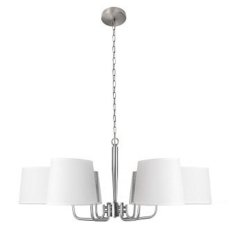 Подвесная люстра 90 см, Loft IT Hilton 10527/6 Nickel, никель