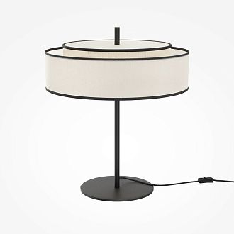 Настольная лампа *33*-39 см, 2*E14*40W, Maytoni Bergamo MOD613TL-02W, Черный