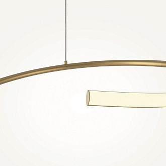 Подвесной светильник 60*60*325,7 см, LED, 31W, 3000К, Maytoni CURVE MOD242PL-L33BSK латунный