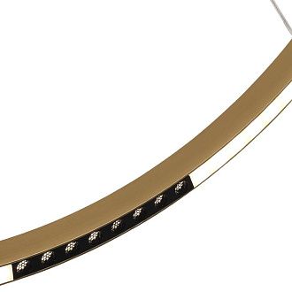 Подвесной светильник *80*-120 см, 1*LED, 43W, 4000K, ST-Luce Parilla SL6238.343.01, латунный