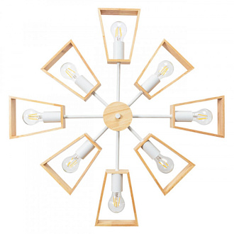 Люстра на штанге 75 см Arte Lamp BRUSSELS  A8030PL-8WH белый