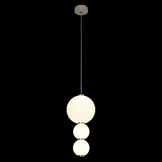Светильник *18 см, 3*LED*14W, 4000К Loft It 10205/C Pearls, Золото