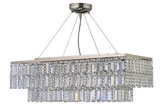 Люстра подвесная **20 см, 8*G9*40W, Arti Lampadari Milano Milano E 1.5.70x25.101 NT, Никель