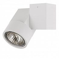 Светильник 10*6*10 см, Lightstar Illumo XI Bianco 051026, белый, Gu10, max 50Вт