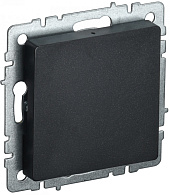 BRITE Заглушка с суппортом МЗ10-БрЧ черный