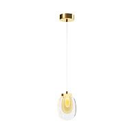 Накладной светильник 10*15*325 см,  LED, 3W, 3000К, Maytoni Biology MOD367PL-L3BSK латунный