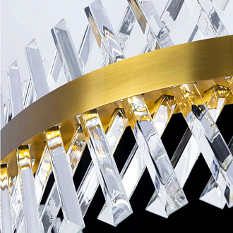 Люстра 80 см, 100W, 3000K-5500K Citilux Ричард CL336083 золото