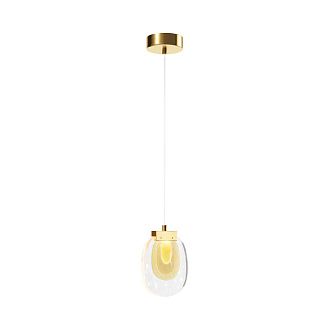 Накладной светильник 10*15*325 см,  LED, 3W, 3000К, Maytoni Biology MOD367PL-L3BSK латунный
