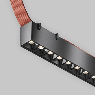 Подвесной светильник 4*32,3*4,5 см, LED*12W, 4000 К, Points TR128B-12W4K-M-B Maytoni Parity, Черный