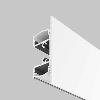 Алюминиевый профиль 2000*48,3*18 мм для светодиодной ленты Maytoni Led strip ALM-1848-W-2M