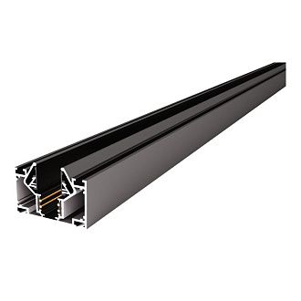 Шинопровод 300*6*4,7 см, ST-Luce Track Black magnet SKYLINE 48 в натяжной потолок ST1047.439.02, черный