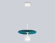 Подвесной светодиодный светильник **26-177 см, **W, 3000K, Ambrella Light High Light LH72611, белый