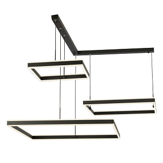 Светильник 80 см, 150W, Citilux 3000-5500K, Дуэт CL719K311, черный