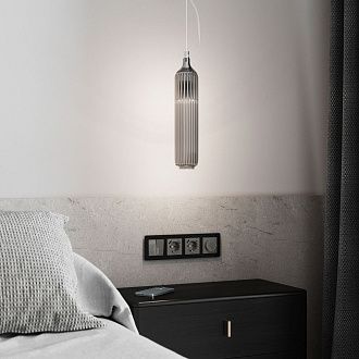 W1179544/ Накладка для розетки USB (графит акрил) Werkel 4690389197574