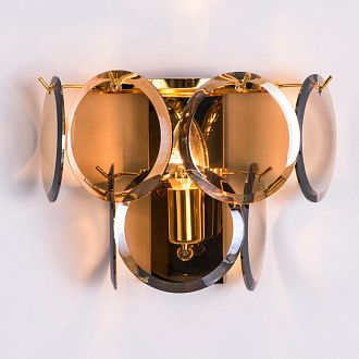 Настенный светильник Divinare Chloe 7566/01 AP-1, золото