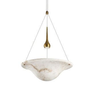 Подвесной светильник 50 см, 40W, 3000K, Loft IT Liberty acrylic 10552P, бронза