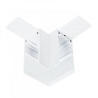 Коннектор угловой для магнитного шинопровода Arte Lamp LINEA-ACCESSORIES A480633 белый