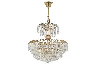 Люстра подвесная *40*37 см, 5*E14*40W, Arti Lampadari Salentino Salentino E 1.5.40.102 G, золотой