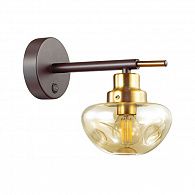 Бра Lumion Yoshi 4405/1W, коричневый-золото