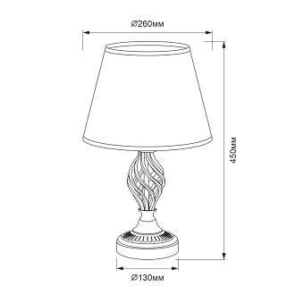 Настольная лампа Citilux Вена CL402833, бронза