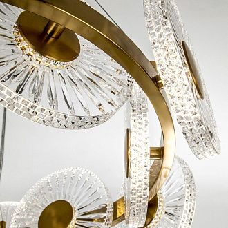 Подвесная люстра *63*150 см, LED 144W, 3000 / 6000K, Бронза MODESTYLE MS.1831.12 AB