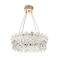 Подвесная люстра 60*50/100 см, LED 43W MODELUX premium ML.6980.600P GD золото
