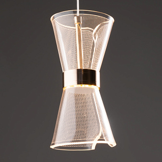 Светильник 10 см, 5W, 3000-6000K, Freya Dress FR5438PL-L6G, золото