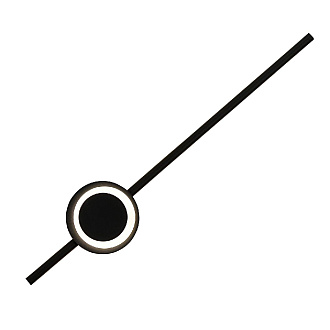 Бра 62 см, 14W, 4000K, F-Promo Longus 4163-1W, черный