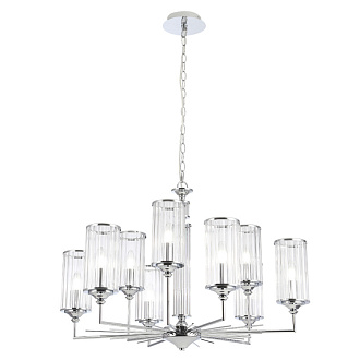 Светильник 80 см, Crystal Lux GLORIA SP9 CHROME, хром