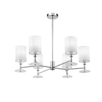 Подвесная люстра Maytoni Martina MOD034PL-06CH хром, диаметр 76 см