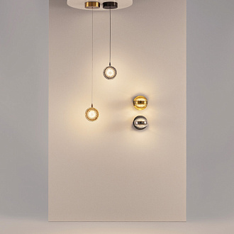 Бра 14*18,7*14 см, LED, 3000К, Maytoni Mind MOD299WL-L10BS3K латунный
