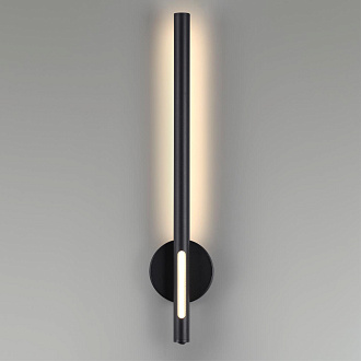 Бра 62 см, LED 12 W, 3000К Черный Odeon Light Hightech 6643/10WL IP20