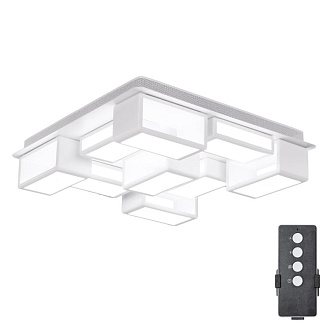 Светильник Citilux CL711135, LED 135W, белый, 64*64 см, с пультом