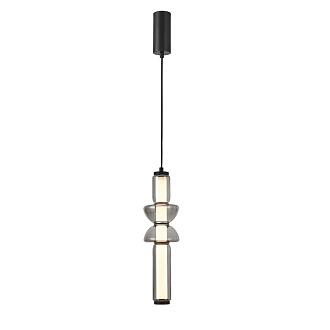 Подвесной светильник 12*108 см, LED, 24W, 4000К, Favourite Prank 4456-1P черный