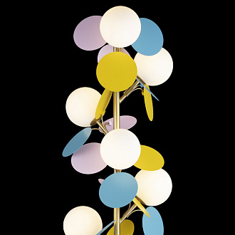 Торшер Loft IT Matisse 10008F mult, золото-разноцветный