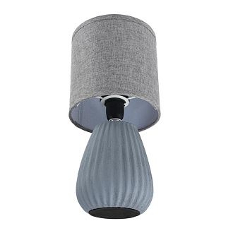 Настольная лампа 13*13*27 см, 1*E14*40W, Lumion Asela 8161/1T, серый