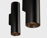 Настенный светильник Italline Danny W2 black, черный