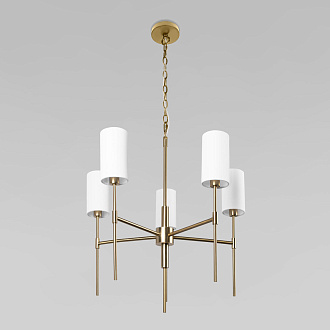 Подвесной светильник 60,5*72/222 см, 5*E14 LOFT IT Comfy 10307 Brass латунь