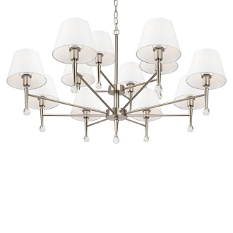 Светильник 100 см, Freya FR2190PL-12N, никель