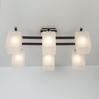 Люстра потолочная Citilux Оскар CL127161, Е27, 6*60ВТ, 20-25 м2
