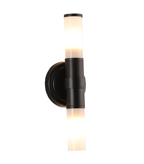 Настенный светильник 12*8*36 см, E14  4000K черный Zortes Libbero ZRS.27509.2